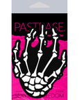 Pastease Skeleton Hands Pasties Black