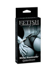 Fetish Fantasy Series Limited Edition Metal Handcuffs Silver