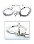 Fetish Fantasy Series Limited Edition Metal Handcuffs Silver