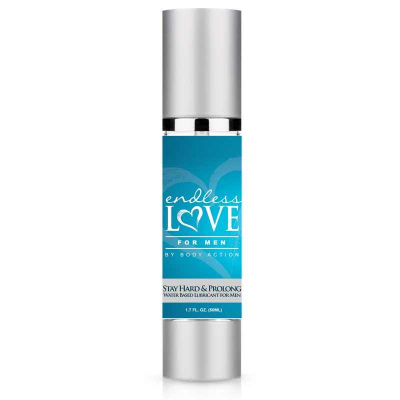 Endless Love For Men Stay Hard &amp; Prolong Lube 1.7oz