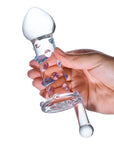 Glas 6.5 in. Candy Land Juicer Rotating Dildo
