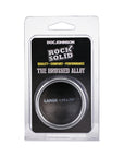 Rock Solid Brushed Alloy Large (1.75in X .75in) Silver