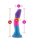 Avant D1 Hot 'n' Cool 7.5 in. Silicone Dildo