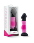 Avant D4 Sexy in Pink 8 in. Silicone Dildo