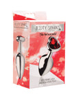 Booty Sparks Red Heart Gem Anal Plug M