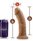 Dr. Skin Realistic 8 in. Dildo Tan