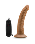 Dr. Skin Dr. Dave Realistic 7 in. Vibrating Dildo Tan
