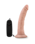 Dr. Skin Dr. Dave Realistic 7 in. Vibrating Dildo Beige