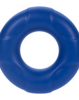 Forto F-33 Liquid Silicone Cockring Large Blue