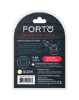 Forto F-33 Liquid Silicone Cockring Large Glow