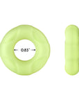 Forto F-33 Liquid Silicone Cockring Medium Glow