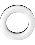 Forto F-19 Liquid Silicone 2-Tone Cockring Black/White