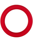 Forto F-64 Wide Liquid Silicone Cockring Medium Red