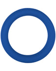 Forto F-64 Wide Liquid Silicone Cockring Medium Blue
