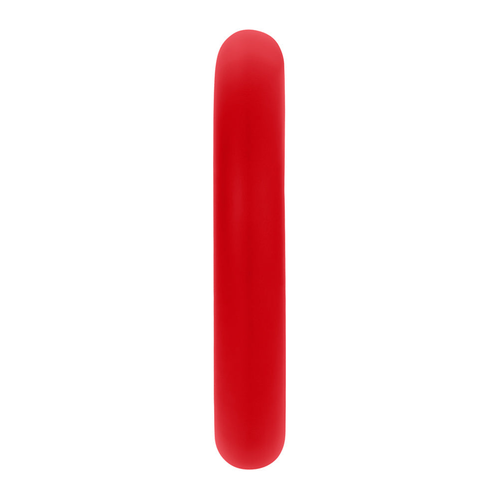 Forto F-61 3-Piece Silicone Cockring Set Red