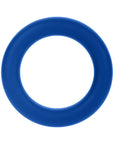 Forto F-61 3-Piece Silicone Cockring Set Blue