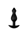 Forto F-78 Pointee Silicone Anal Plug Small Black