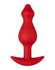Forto F-78 Pointee Silicone Anal Plug Large Red