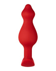 Forto F-78 Pointee Silicone Anal Plug Large Red
