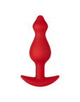 Forto F-78 Pointee Silicone Anal Plug Medium Red