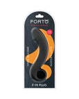 Forto F-19 Silicone Anal Plug Black