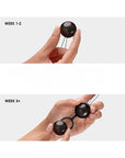 LELO BEADS Noir Kegel Balls Set Black