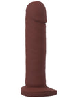 Tantus Alan O2 Dual Density Vibrating Dildo Kit Espresso (Bag)