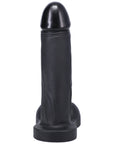 Tantus Champion Super Soft Realistic Dildo Black Onyx (Bag)