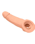 RealRock Realistic 9 in. Penis Sleeve Extender Sling Beige