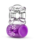 Play with Me Pleaser Rechargeable Vibrating C-Ring Purple