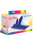 The Unicorn Two-Nicorn Textured Double Penetration Silicone Attachment