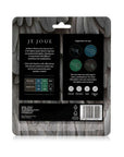 Je Joue Silicone Cock Ring 3-Piece Set Black/Green/Blue