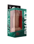 Shaft Model N: 7.5 in. Dual Density Silicone Dildo with Balls Pine