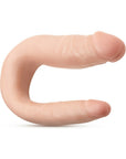 Dr. Skin Mini Double Dong Realistic 12 in. Dual-Ended Dildo Beige