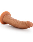Dr. Skin Glide Realistic 7.5 in. Self-Lubricating Dildo Tan