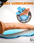Dr. Skin Glide Realistic 7.5 in. Self-Lubricating Dildo Tan
