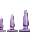 B Yours 3-Piece Anal Trainer Kit Purple Swirl