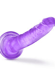 B Yours Plus Lust n' Thrust 7 in. Dildo Purple