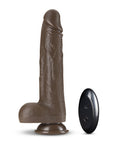 Dr. Skin Dr. Murphy 8 in. Thrusting & Gyrating Dildo with Remote Control Brown