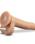 Dr. Skin Silicone Dr. Grey 7.75 in. Thrusting & Gyrating Dildo with Remote Control Beige