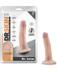 Dr. Skin Silicone Dr. Lucas 5.5 in. Posable Dildo Beige