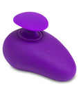 Wellness Palm Sense Rechargeable Silicone Vibrator Purple