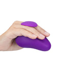 Wellness Palm Sense Rechargeable Silicone Vibrator Purple