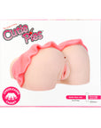 CutiePies Cheerleader Cherry Doggystyle Dual Entry Vagina & Ass Masturbator Beige