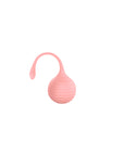 Luv Inc Kg88 Kegel Balls Ribbed Silicone 2-Piece Set Light Pink