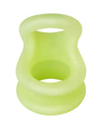 Forto F-20 Liquid Silicone Cockring & Ball Stretcher Medium Glow