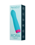 FemmeFunn Rora Rechargeable Silicone Rotating Bullet Vibrator Turquoise