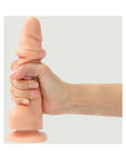 Strap-On-Me Realistic Collection Sliding Skin Dual-Density Silicone Dildo Vanilla S