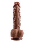 Evolved Realistic 8 in. Dildo With Balls Brown