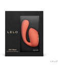 LELO IDA WAVE Rechargeable Dual Stimulator Coral Red